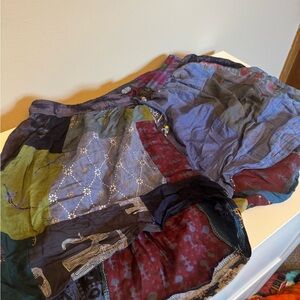 Patchwork Multicolor Shorts